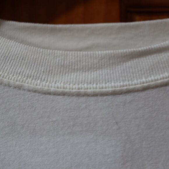 Gildan Vintage Mel's Diner White T-shirt Back Graphic Old Classic Cars LG - Picture 9 of 16